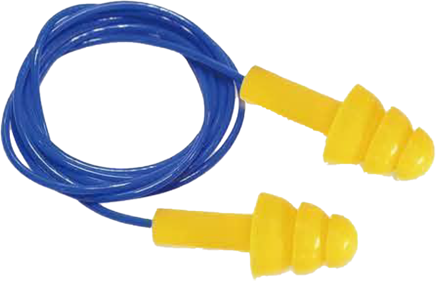 Reusable Silicone Earplug EC-2001C-D (Metal Detectable)