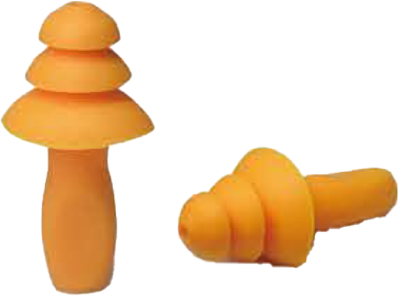 Reusable Silicone Earplug EC-2062