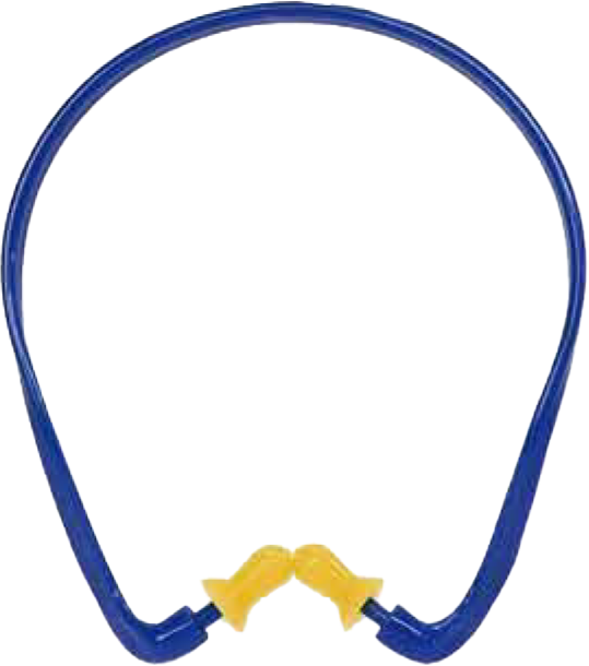 Banded bell shape earplugs EC-4101