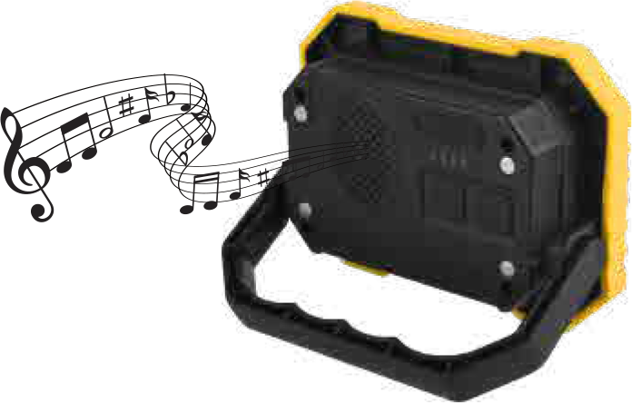 Rechargeable multifunctional work light FT-5063C