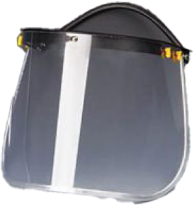 Face Shield HF414 (PVC or PC screen)
