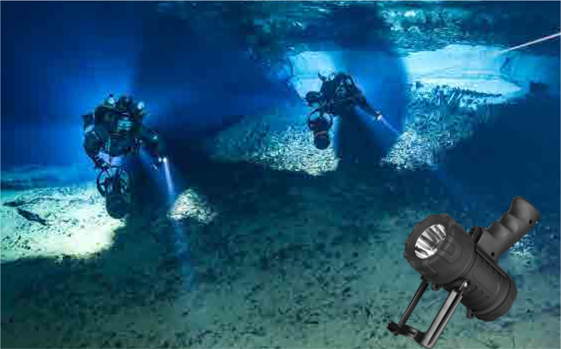 Diving spotlight FT-6001-A