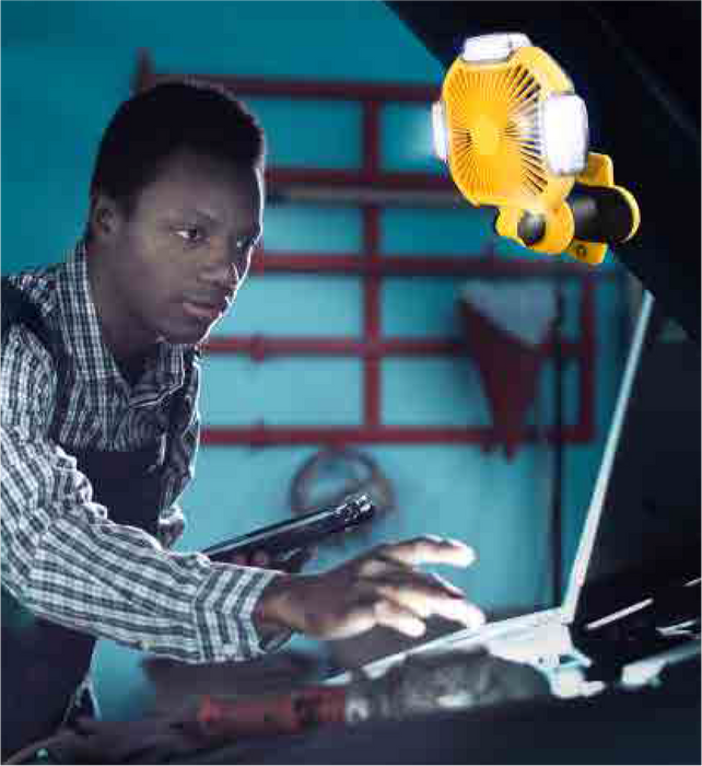 Rechargeable multifunctional work light FT-5073