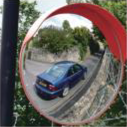 Dome mirror/Convex mirror