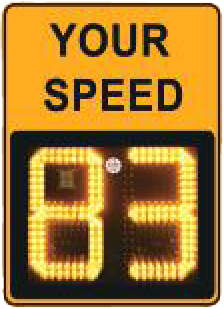 Radar Speed Sign SID-007 — Tiong San Supermarket and Hardware