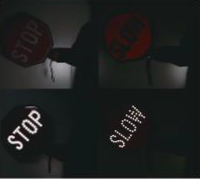 Led Stop Paddle LPS-SL18