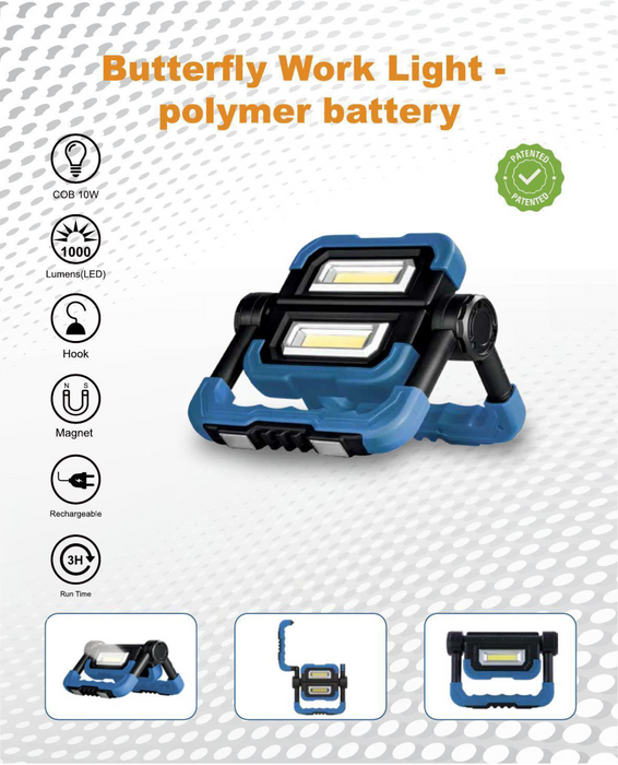 Butterfly Work Light polymer battery FT-L016B