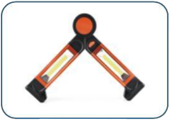 Multi function rechargeable caution light FT-L013