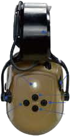 Electronic Earmuffs EM-9001B
