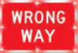 LED Traffic Sign Edge Lit Sign