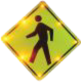 LED Traffic Sign Edge Lit Sign