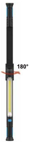 Multi function rechargeable caution light FT-L019
