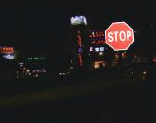 LED Traffic Sign Fully Lit Sign