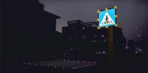 LED Traffic Sign Fully Available Lit & Edge Lit Sign